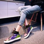 Vibrant Multicolor Hidden Heel Sneakers