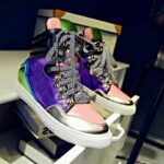 Vibrant Multicolor Hidden Heel Sneakers