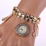 Artificial Diamond Elegant Bracelet Watch