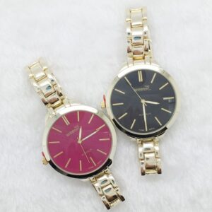 Elegant Elegant Gold-Tone Analog Watch