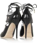 Glossy Patent Thin Strap Stiletto Heels