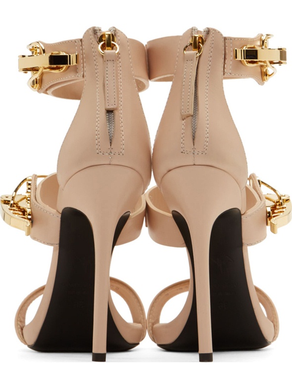 Elegant Metal Buckle High Heel Sandals 5 682