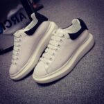 High Platform Genuine Leather Sport Shoes