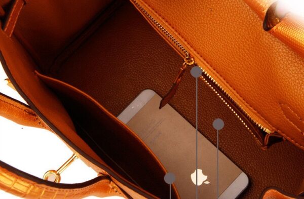 Elegant Genuine Leather Arm Shoulder Bag 5 820