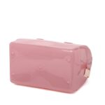 Trendy Metal Zipper Silicone Bag