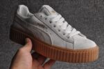 Vibrant Nubuck High Platform Lace-Up Sneakers
