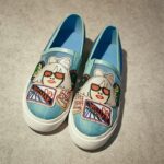 Iconic Lady Gaga Signature Canvas Sneakers