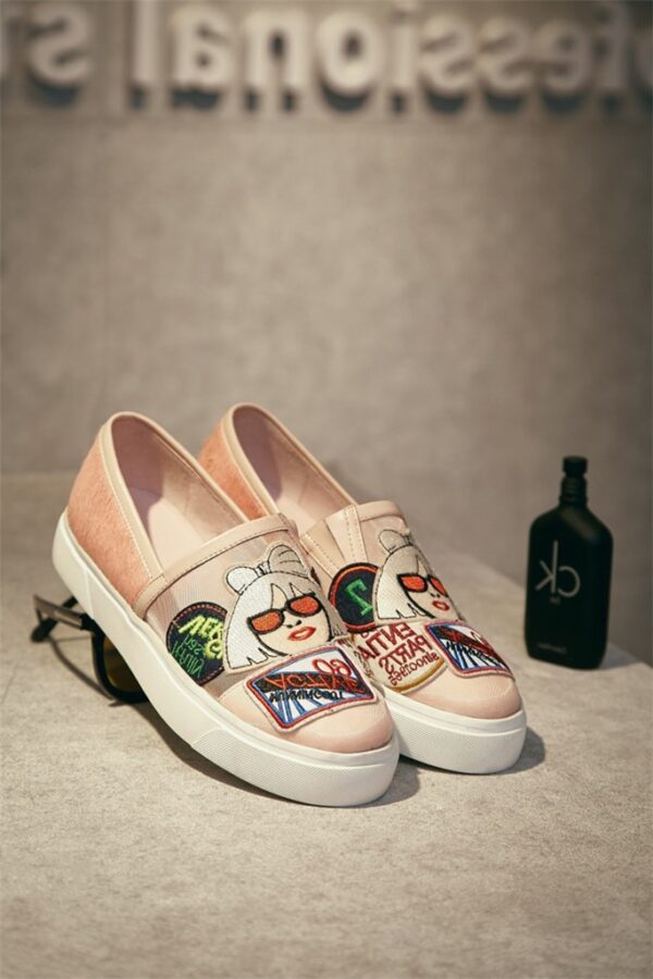 Iconic Lady Gaga Signature Canvas Sneakers 2 177