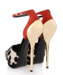 Wild Leopard Platform Stiletto Sandals