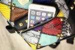Vibrant Rainbow Studded Vegan Leather Backpack
