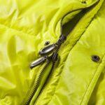 Long Hooded Puffer Coat with Faux Fur Lining