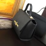 Trapeze Vegan Leather Shoulder Bag
