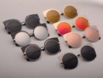 Retro Cat Eye Metal Frame Sunglasses