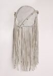 Soft Leather Tassel Mini Shoulder Bag