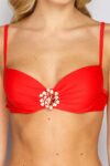 Crystal Embellished Accessory Bikini