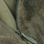 Open Back Army Green Mini Suede Dress
