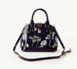 Trendy Cartoon Vegan Patent Crossbody Bag