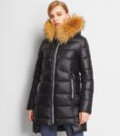 Luxe Fox Fur Hooded Goose Down Puffer Long Parka Coat