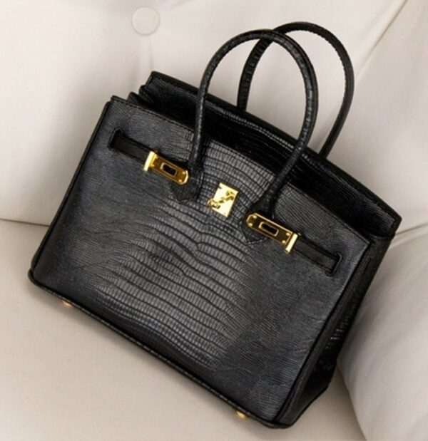 Elegant Genuine Leather Arm Shoulder Bag 7 black genuine leather sleeve bag