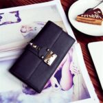 Premium Genuine Leather Studded Slim Wallet