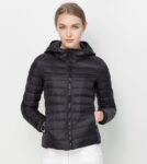 Stylish Hooded Cropped Vibrant Puffer Jacket