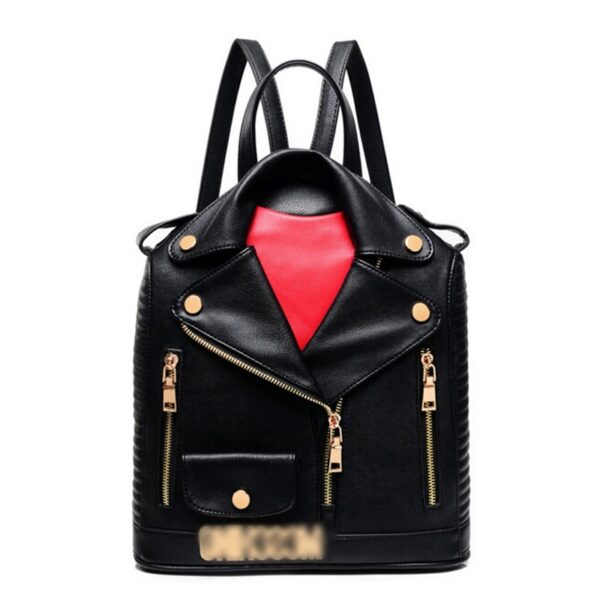 black jacket look backpack rucksack