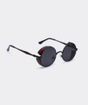 Round Metal Retro Sunglasses