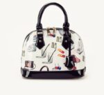 Trendy Cartoon Vegan Patent Crossbody Bag
