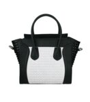 Luxury Studded Genuine Leather Shoulder Bag