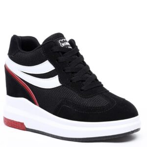 Sport Height Increasing Hidden Heel Platform Sneakers