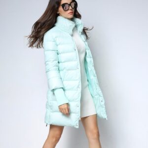 Luxury Fur Collar Puffer Warm Goose Down Coats Parkas