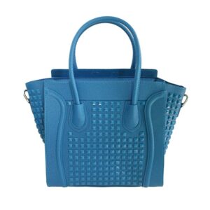 Luxury Studded Genuine Leather Shoulder Bag