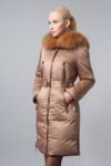 Luxury Real Raccoon Fur Hooded Goose Down Parka Coat