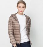 Stylish Hooded Cropped Vibrant Puffer Jacket