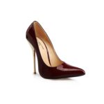 Metal Thin Heel Sexy Patent Stiletto
