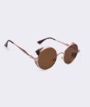 Round Metal Retro Sunglasses