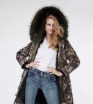 Luxurious Real Fur Lined Hooded Long Winter Parka Coat