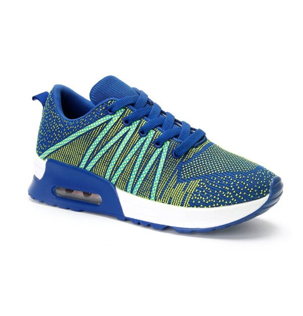 Colorful Air Cushion Sport Shoes 6 colored blue air sport shoes