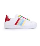 Vibrant Color Pop Lace Chunky Vegan Sneakers
