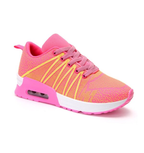 Colorful Air Cushion Sport Shoes 1 colored pink air sport shoes