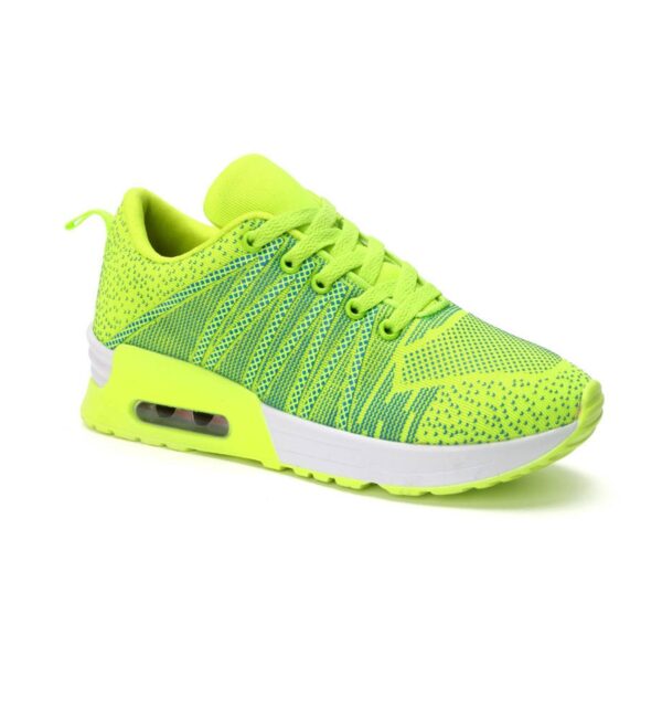 Colorful Air Cushion Sport Shoes 5 colored pistachio green air sport shoes