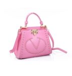 Luxury Vibrant Colorful Studded Shoulder Bag