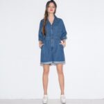 Relaxed Fit Denim Jumpsuit