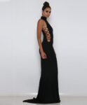 Seductive Cross Strap Bodycon Mini Dress