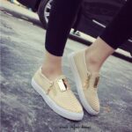 Patent Snake Print Platform Sneakers