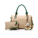 Embossed Leather Braided Bag – Soft & Plush