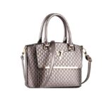 Luxury Embossed Genuine Leather Shoulder Tote Bag