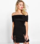 Seductive Tie-Back High Slit Evening Gown