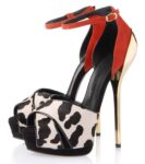 Wild Leopard Platform Stiletto Sandals