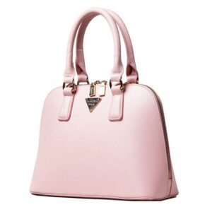 Sleek Horizontal Zipper Vegan Leather Clutch Bag